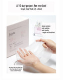 6 Masks - Free Shipping - Collagen Sheet Mask Anti-Aging Serum with Hyaluronic Acid and Peptide 10